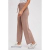 Women's RIBBED SWEATER LOUNGE PANTS - BluIvy - 3 of 4