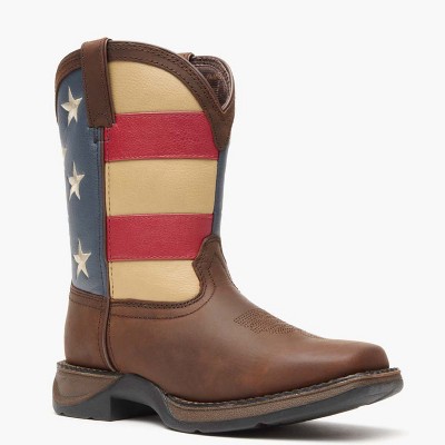 Lil' Rebel by Durango Kids Western Boot, DBT0160, Patriotic