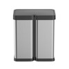 2x8 Gallon Automatic Touchless Garbage Bin with Soft-Close Lid, Stainless Steel Dual Compartment Rubbish and Recycle Bin Combo for Kitchen - 3 of 4