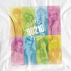 90210 Color Block Of Friends Adult T-Shirt White - 2 of 4