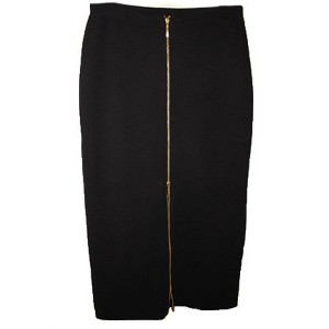 Women's Zippered Midi 36 Skirt - ANGEL - 1 of 2
