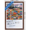 Trends International Radiohead - Hail to the Thief Scribble Framed Wall Poster Prints - 3 of 4