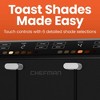 Chefman Smart Touch Digital Toaster with 6 Touchscreen Shade Settings – Black - 4 of 4