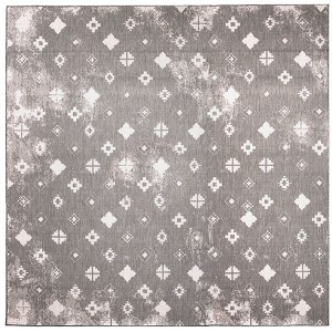 Liora Manne Carmel  Indoor/Outdoor Rug  Black.. - 1 of 4