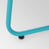 Alder Steel Modern Patio Side Table Teal - Christopher Knight Home: Weather-Resistant, Square Shape - 4 of 4