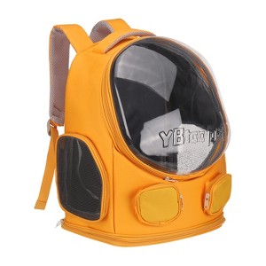 Unique Bargains Pet Portable Travel Backpack for Small Pet with Transparent Cover - 1 of 4