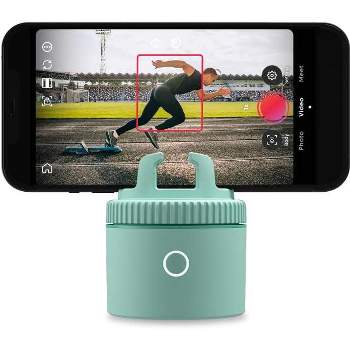 Pivo Pod Lite Auto Face Tracking Phone Holder, 360° Rotation, Handsfree Video Recording - Green