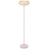 Zuo Modern Munk Floor Lamp Beige 53.5"H – Dual Bulb Design in PVC & Steel with Contemporary Style - 2 of 4