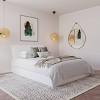 Nexera Twin Avenue Lateral Storage Headboard White: Engineered Wood, Modern Design, Book Space - 3 of 4