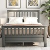NicBex Full Size Platform Bed 78.7" L Modern Wooden Bed Frame with Headboard and Footboard for Bedroom, No Box Spring Required - 2 of 4