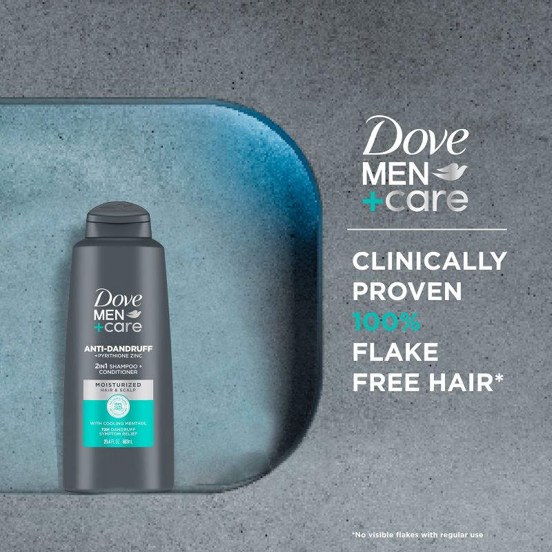 Dove Men+Care 2-in-1 Anti-Dandruff Shampoo and Conditioner - 20.4 fl oz, 6 of 10