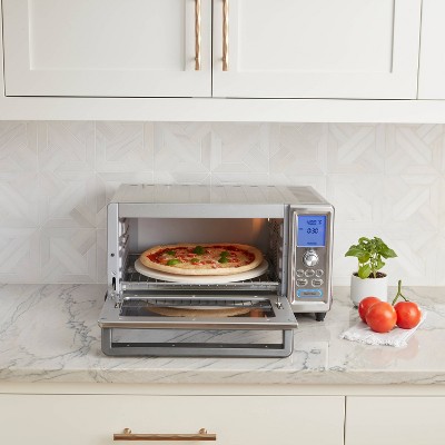 Chef's Stainless Steel Digital Convection Toaster Oven with LCD Display