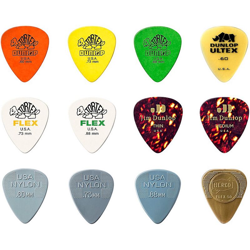 Dunlop Acoustic Variety 12 Pack Picks, 1 of 4