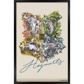  Trends International The Wizarding World: Harry Potter -  Slytherin Illustrated House Logo Wall Poster, 22.375 x 34, Premium  Unframed Version : Everything Else
