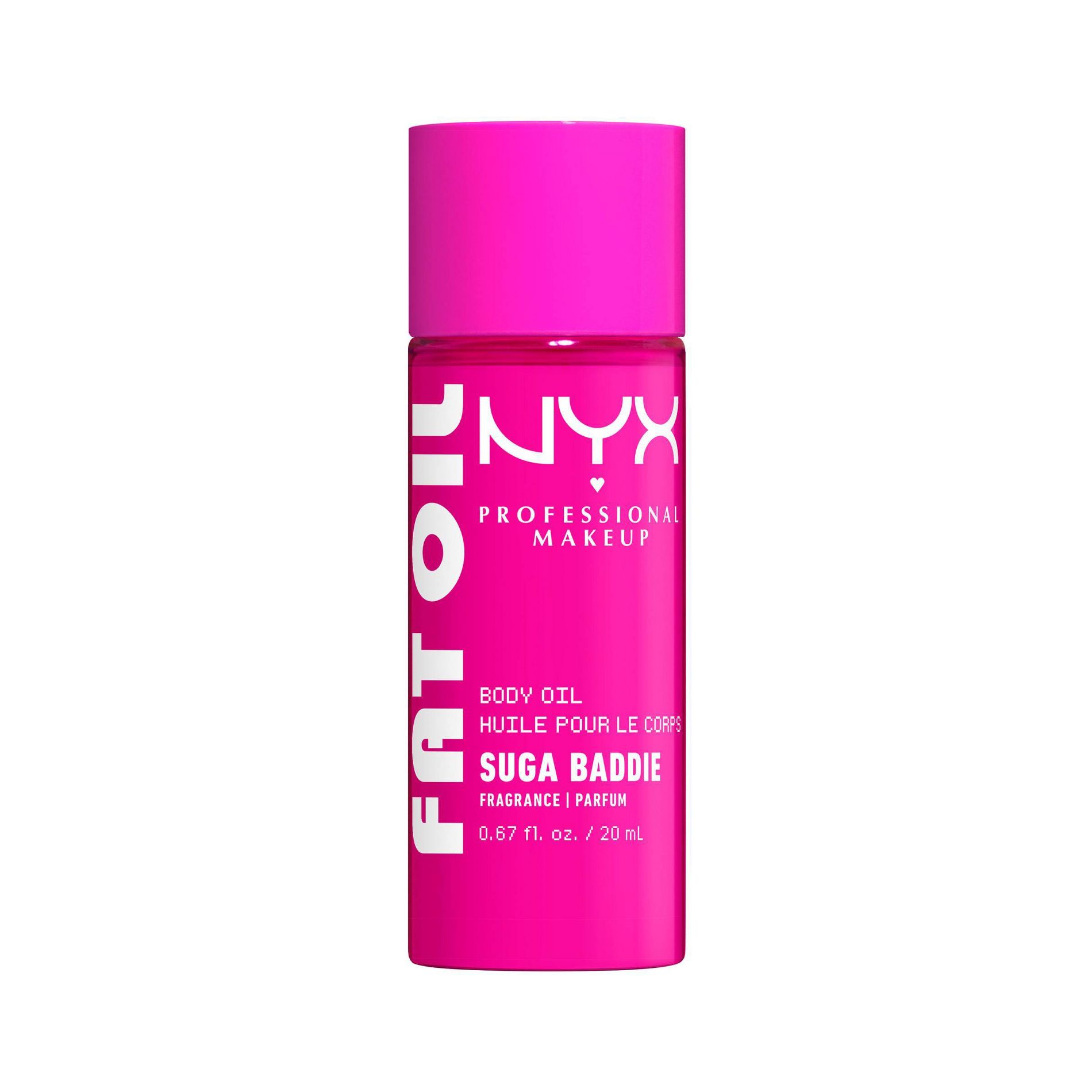 NYX Professional Makeup Fat Oil Body Oil with Vitamin E & Avocado Oil