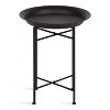 Kate and Laurel Mahdavi Round Metal Accent Table - image 3 of 4