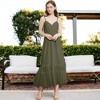 Anna-Kaci Women's Adjustable Spaghetti Strap Sleeveless Boho Lace Maxi Dress - 3 of 4