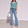 Women's Sweater Vests V Neck Casual Ribbed Knit Sleeveless Sweater Tops Oversized Sweater Vest for Women - 3 of 4