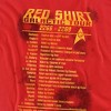 Women's Star Trekred Shirt Tour Loose T-Shirt Red - 2 of 4
