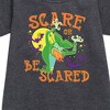 - SpongeBob SquarePants - Scare Or Be Scared Flying Dutchman Graphic Short Sleeve Fleece Dress - 2 of 4