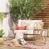Dunes Outdoor Lumbar Throw Pillow Red Marsala - Threshold™ - image 2 of 4