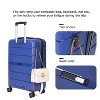 Belatt 3-Piece Hardshell Luggage Set (20/24/28") - TSA Lock, PP Lightweight Spinner Wheels, Adjustable Pull Rod & Name Card - 2 of 4