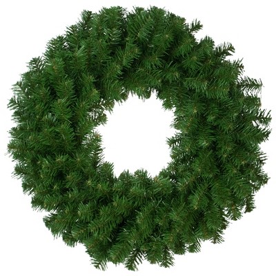 Northlight Deluxe Dorchester Full Pine Artificial Christmas Wreath, 24-Inch, Unlit