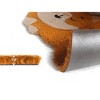 RugSmith Multi Machine Tufted Orange Sleeping Cat Shaped Doormat - 4 of 4