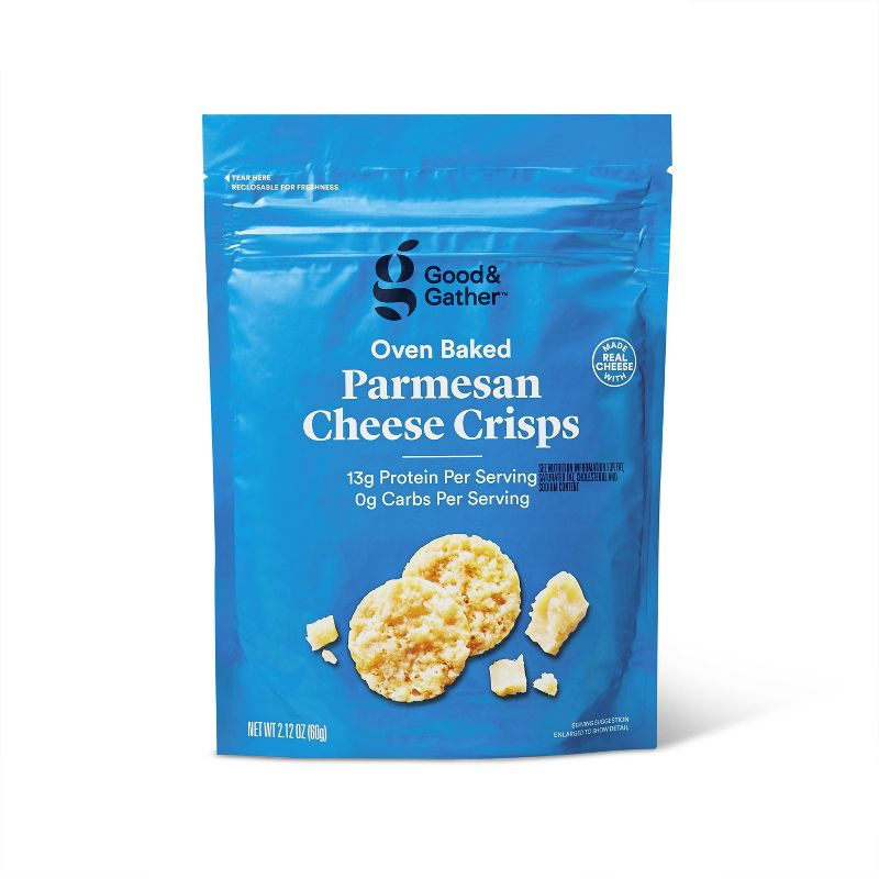 Parmesan Baked Cheese Crisp - 2.12oz - Good &#38; Gather&#8482;, 1 of 5