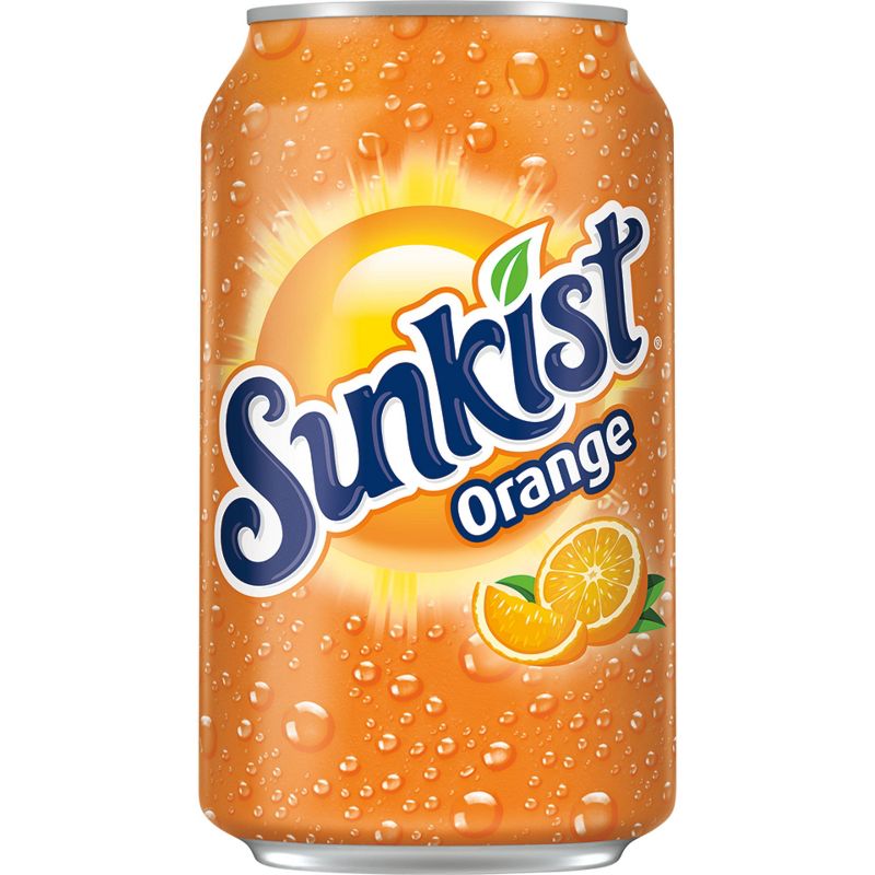 Sunkist Orange Soda - 12pk/12 fl oz Cans, 5 of 10