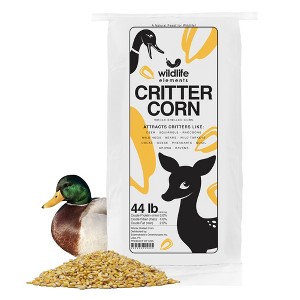 Wildlife Elements Critter Corn, Natural Whole Shelled Corn for Wildlife, USA Sourced, 44lb - 1 of 4