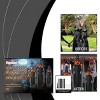 Halloween Pumpkin Witch Ornament Set Festival Outdoor Decoration Light Up Hanging Witch Hat Outdoor Halloween Yard Porch Decor - 2 of 4