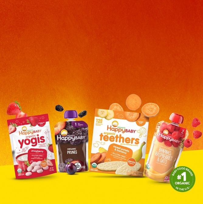 #1 Organic Baby Food Brand in the US