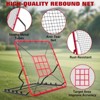 Baseball Pitching Rebounder ¨C 5 Adjustable Angles Portable Hitting & Fielding Net for Softball and Baseball Practice - 3 of 4