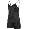 Women's Satin Leopard Cheetah Print Short Pajama Set - LASCANA - 4 of 4