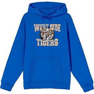 Vintage Sport West Side Tigers Adult Long Sleeve Hoodie - 1 of 2