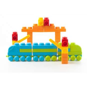 UNiPLAY Traffic Series — Toy Stacking Blocks, Set for Creativity, Early Learning Toy, Build Your Own Vehicles for Ages 3 Years Old and Up