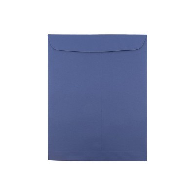 JAM Paper 10 x 13 Open End Catalog Envelopes Presidential Blue 25/Pack (263919489a) 263919489A