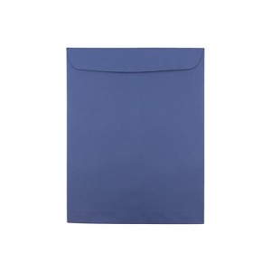 JAM Paper 10 x 13 Open End Catalog Envelopes Presidential Blue 25/Pack (263919489a) 263919489A - 1 of 2