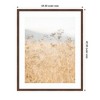 Kate and Laurel Framed Art Wild Fennel by Crystal Lynn Collins, 34x42, Florence Medium Brown - 2 of 4
