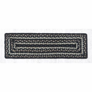 Earth Rugs Eco-Friendly Mocha Frappuccino Rectangle Stair Tread 27x8.25 Durable Jute - 1 of 3