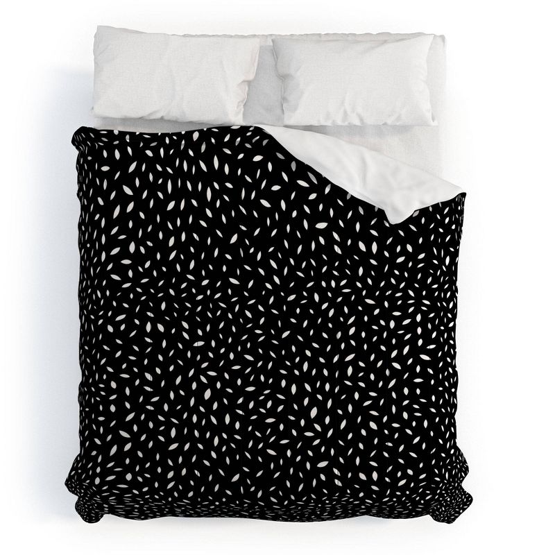 Iveta Abolina Amara 100% Cotton Comforter Set Black - Deny Designs, 1 of 7