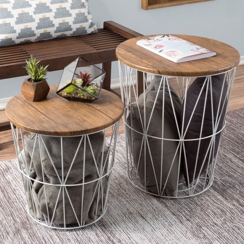 Nesting side cheap tables target