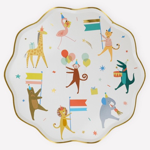 meri-meri-animal-parade-dinner-plates-pack-of-8-target