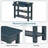 Retro Console Table, with Drawer and Shelves, Versatile Storage Solutions, for Entryway, Living Room and Hallways, Available in Multiple Colors - 4 of 4
