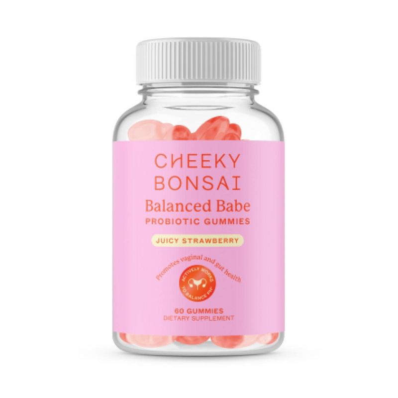 Cheeky Bonsai Balanced Babe Probiotic Gummies - 60ct, 1 of 9