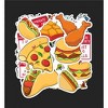 Fast Food Meal Stickers Men's Sleep Pajama Pants - image 2 of 2