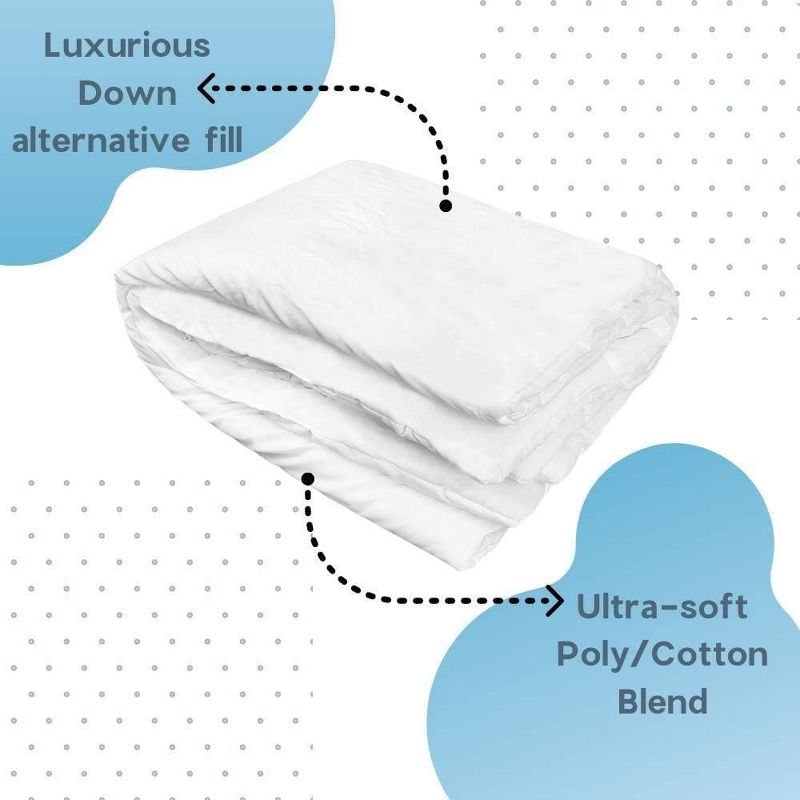 Polyfill Breathable Down Alternative Comforter - White, 3 of 4