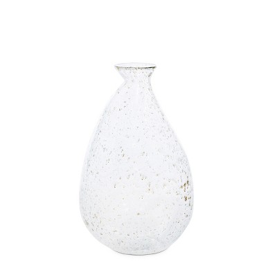 Park Hill Collection Dylan Organic Seeded Glass Vase Large