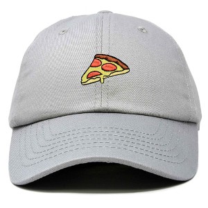 Dalix Pizza Embroidered Mens Cotton Dad Adjustable Hat Baseball Cap Mens - 1 of 4